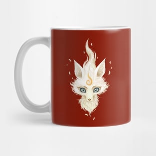 White fox Mug